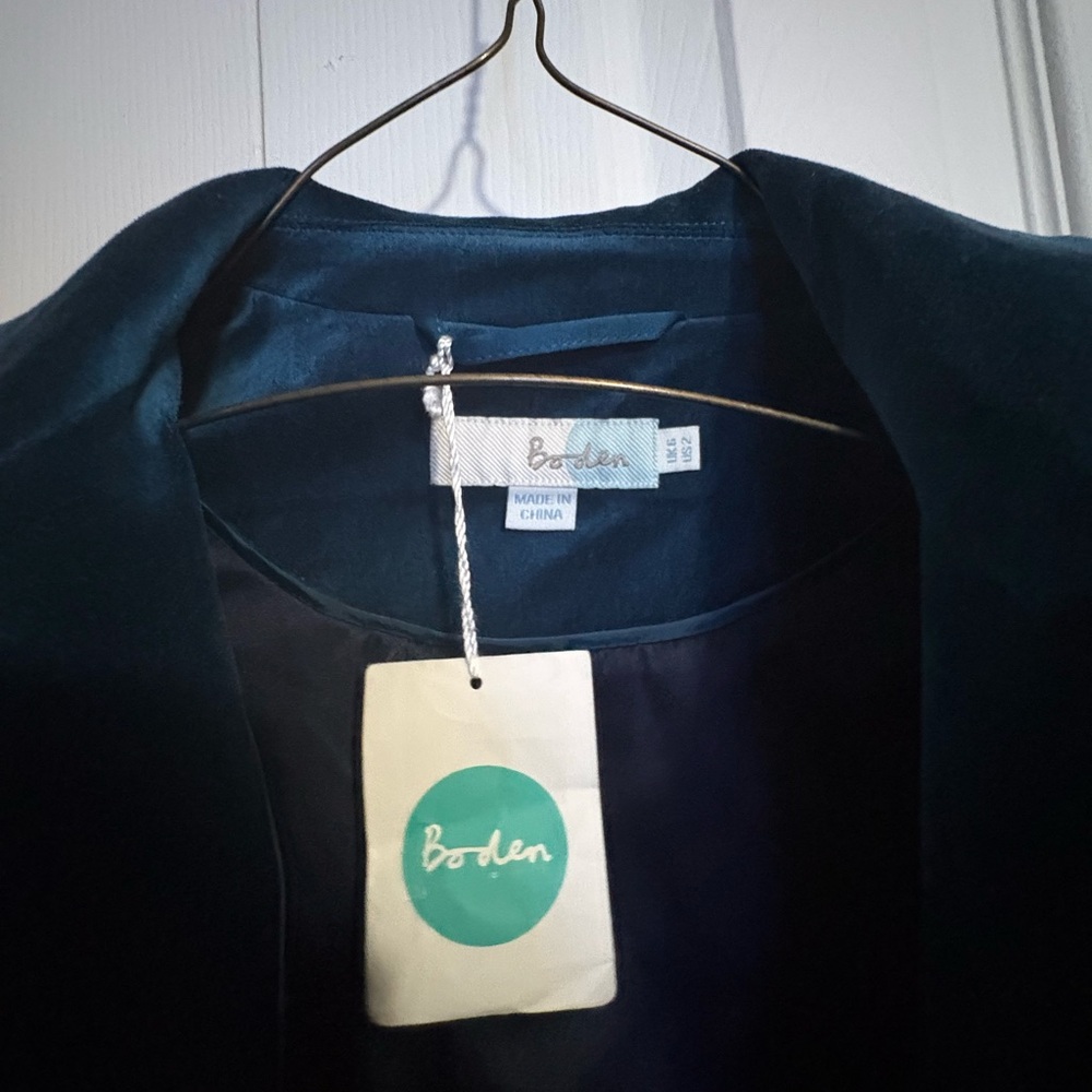 Boden Women's Deep Blue Blazer - Never worn! Tags attached